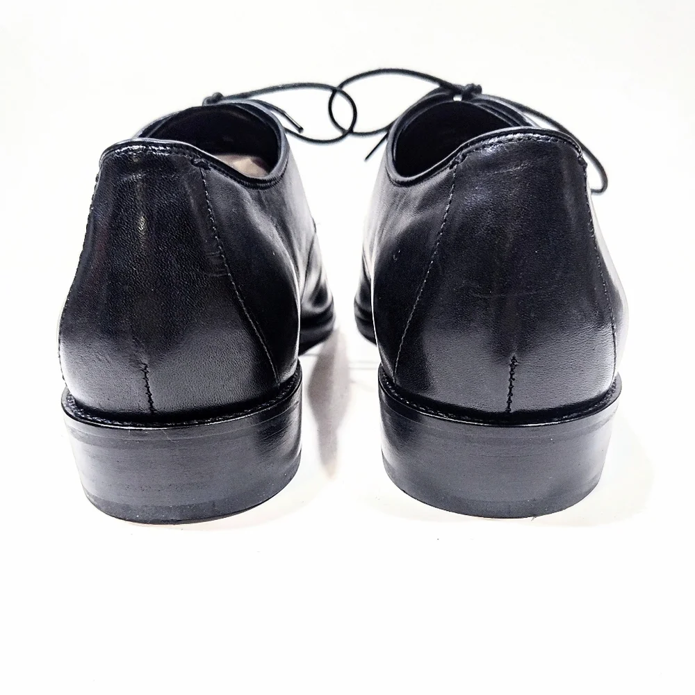 Cole Haan Lenox Hill Cap Toe Oxford Dress Shoes Mens 13M Black Leather C11630